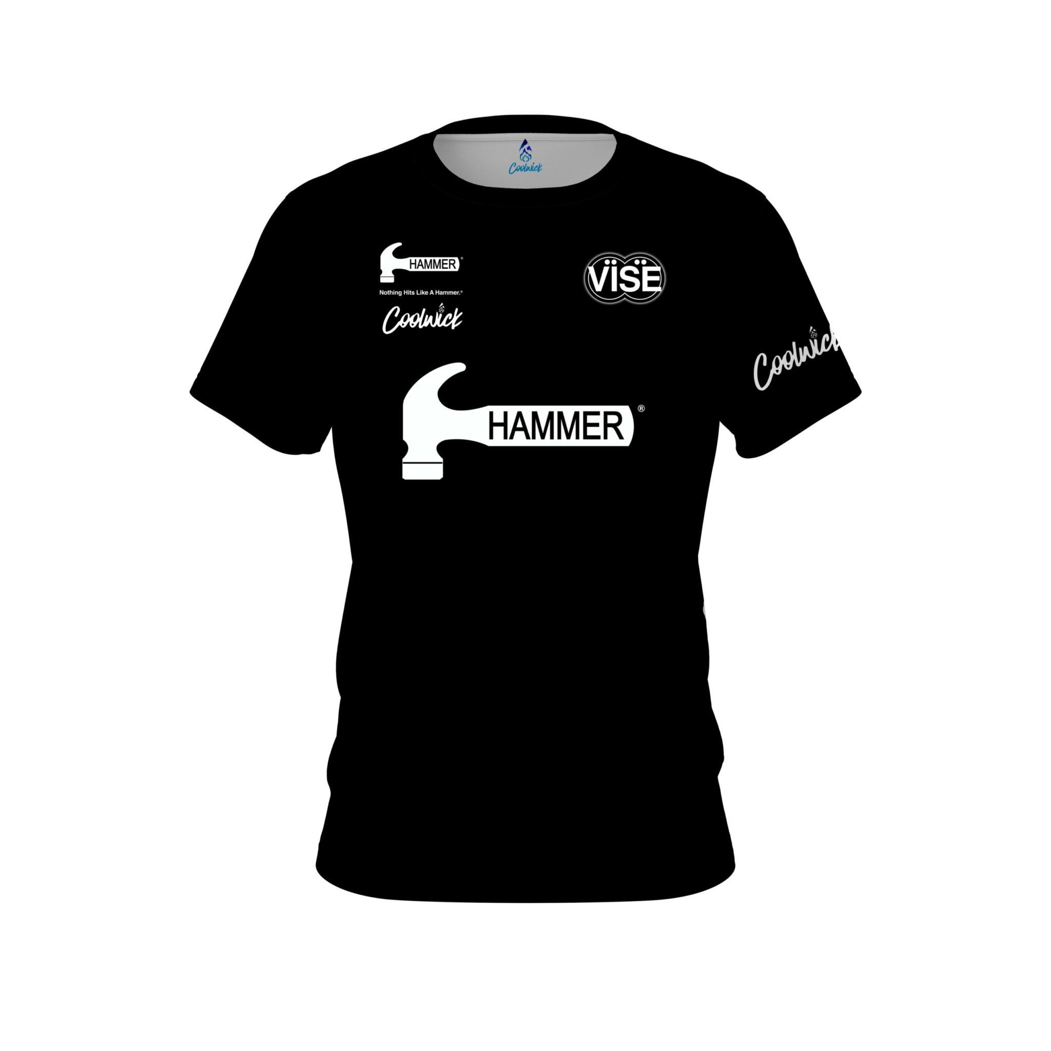 Hammer Giselle Poss CoolWick Black Bowling Jersey