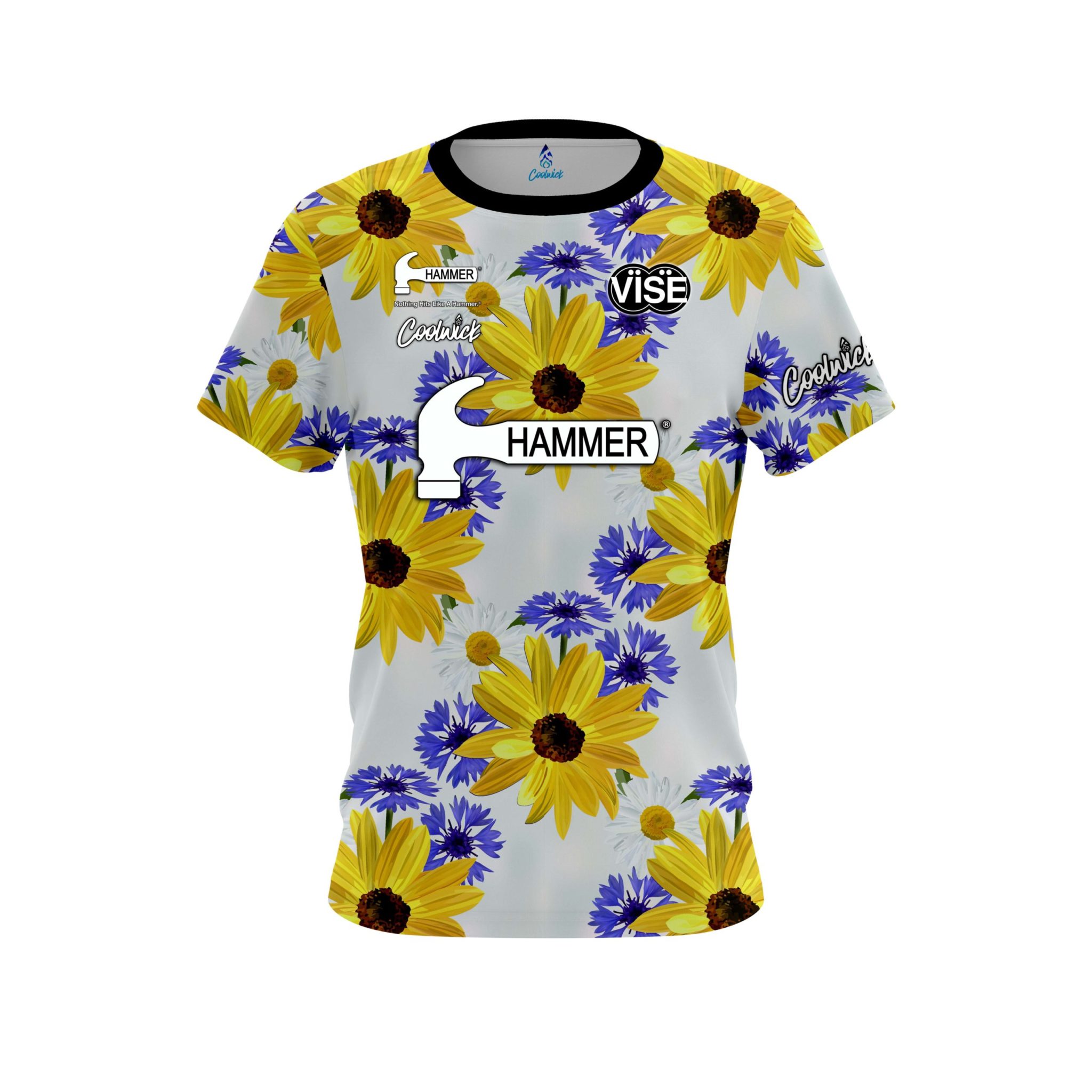 Giselle Poss CoolWick Sunflowers Bowling Jersey