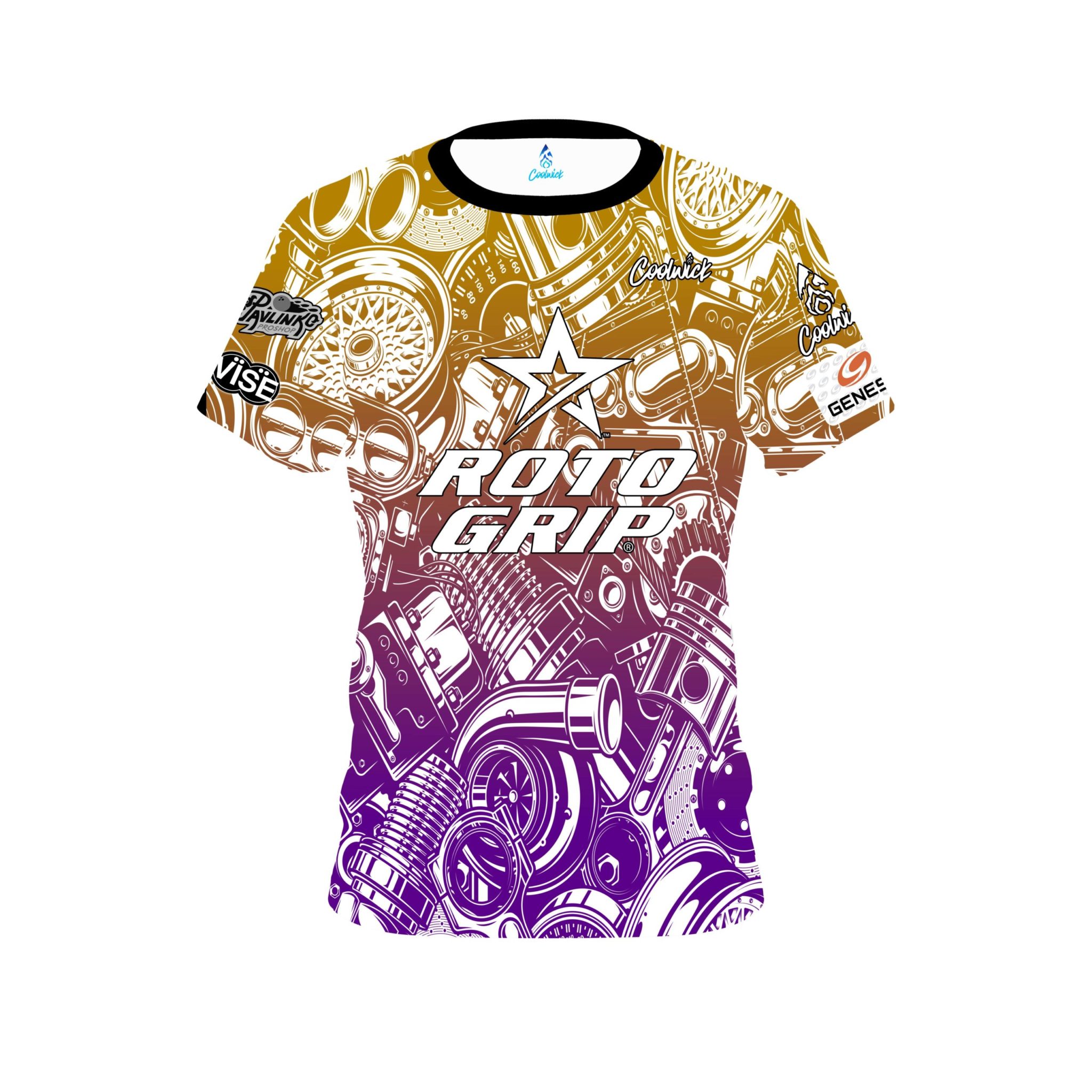 Storm Auto Parts Explosion CoolWick Bowling Jersey 
