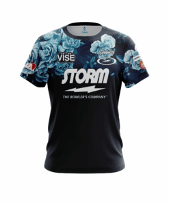 Verity Crawley Blue Flower Replica CoolWick Bowling Jersey