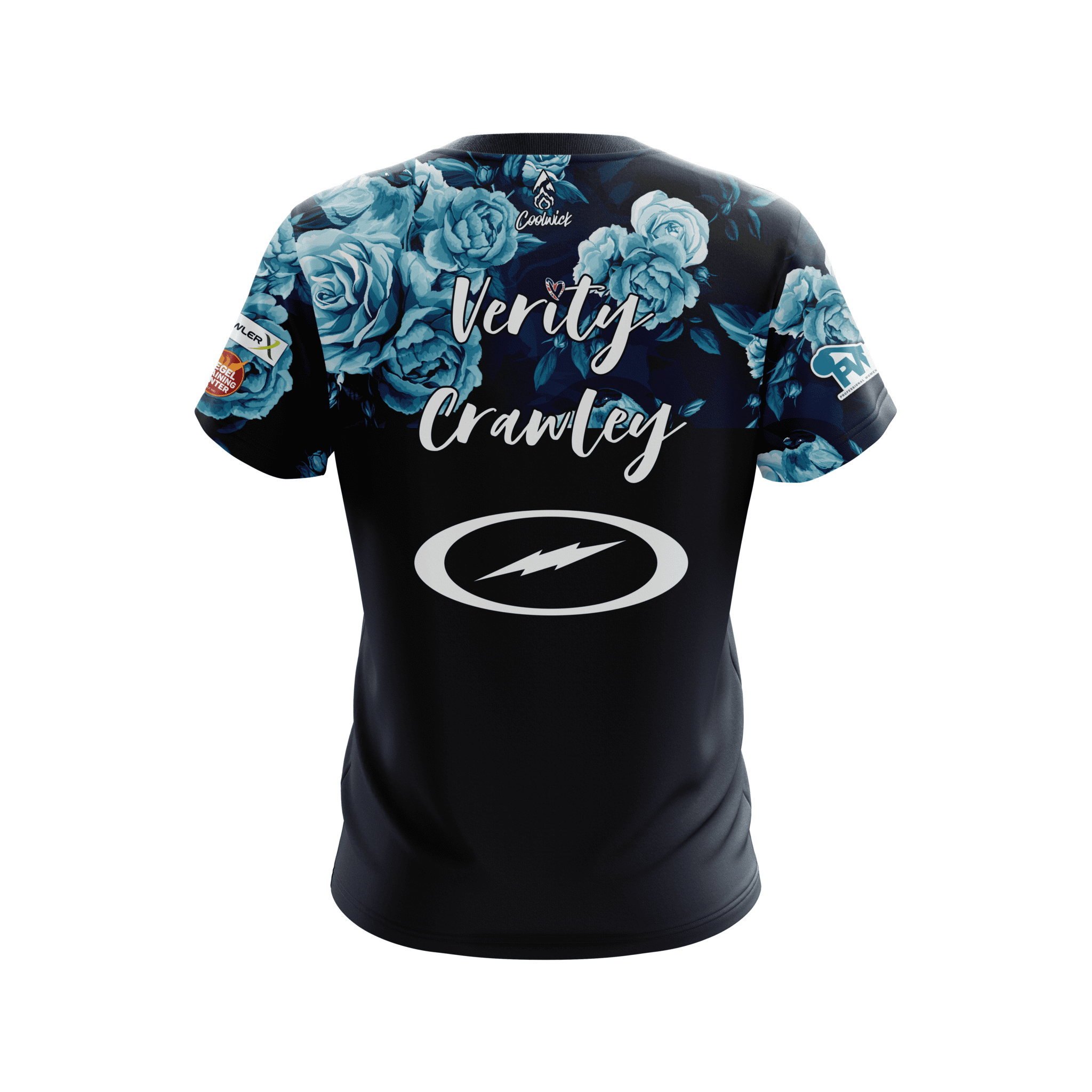 Verity Crawley Tropical Leaf Replica CoolWick Bowling Jersey
