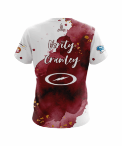 Alternative view of Verity Crawley Golden Love Replica CoolWick Bowling Jersey