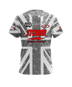 Verity Crawley Grey White Flag Replica CoolWick Bowling Jersey