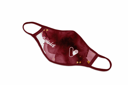 Coolwick Verity Crawley Golden Love Dye Sublimated Mask - Image 2