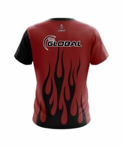 Alternative view of 900 Global Red Brick Flaming CoolWick Bowling Jersey