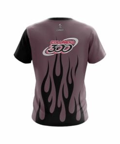Alternative view of Columbia 300 Eggplant Flaming CoolWick Bowling Jersey