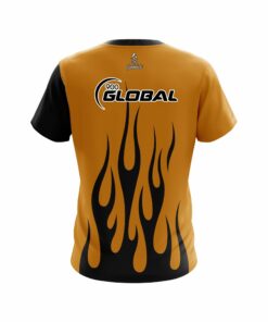 Alternative view of 900 Global Rust Flaming CoolWick Bowling Jersey