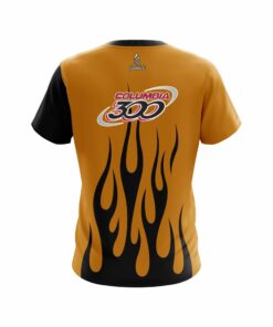 Alternative view of Columbia 300 Rust Flaming CoolWick Bowling Jersey