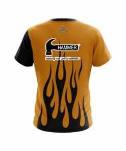 Alternative view of Hammer Rust Flaming CoolWick Bowling Jersey