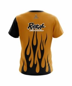 Alternative view of Radical Rust Flaming CoolWick Bowling Jersey