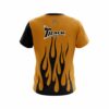 Track Rust Flaming CoolWick Bowling Jersey - Image 2
