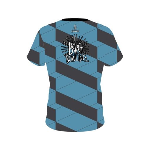 Big Bowling Blue Slanted CoolWick Bowling Jersey - Image 2