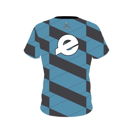 Ebonite Blue Slanted CoolWick Bowling Jersey - Image 2