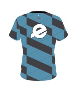 Alternative view of Ebonite Blue Slanted CoolWick Bowling Jersey