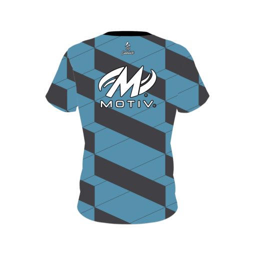 Motiv Blue Slanted CoolWick Bowling Jersey - Image 2