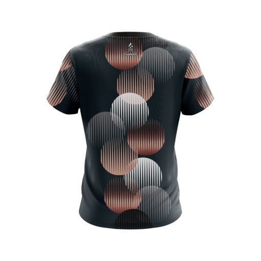 Plain Copper Penny CoolWick Bowling Jersey - Image 2