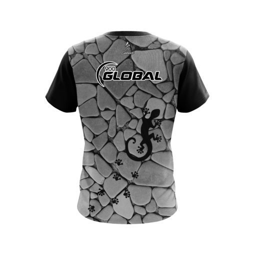 900 Global Gravel Gecko CoolWick Bowling Jersey - Image 2