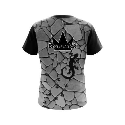 Brunswick Gravel Gecko Coolwick Bowling Jersey - Image 2