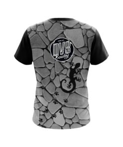 Alternative view of DV8 Gravel Gecko CoolWick Bowling Jersey