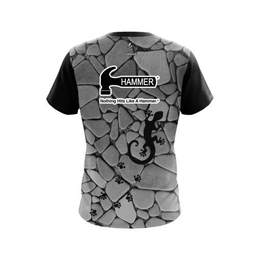 Hammer Gravel Gecko CoolWick Bowling Jersey - Image 2