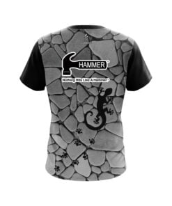 Alternative view of Hammer Gravel Gecko CoolWick Bowling Jersey