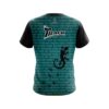 Track Turq Bricks Gecko CoolWick Bowling Jersey - Image 2