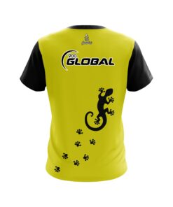 Alternative view of 900 Global Yellow Gecko CoolWick Bowling Jersey