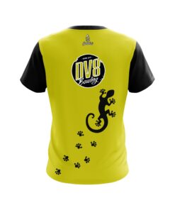 Alternative view of DV8 Yellow Gecko CoolWick Bowling Jersey