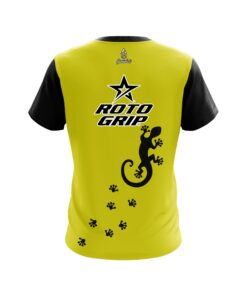 Alternative view of Roto Grip Yellow Gecko CoolWick Bowling Jersey