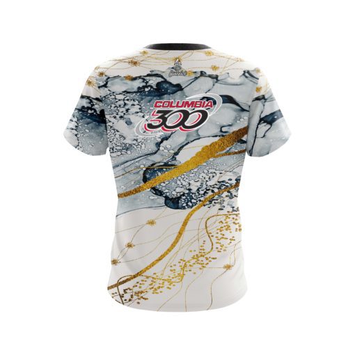 Columbia 300 Gold Granite CoolWick Bowling Jersey - Image 2