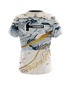 Alternative view of Hammer Gold Granite CoolWick Bowling Jersey