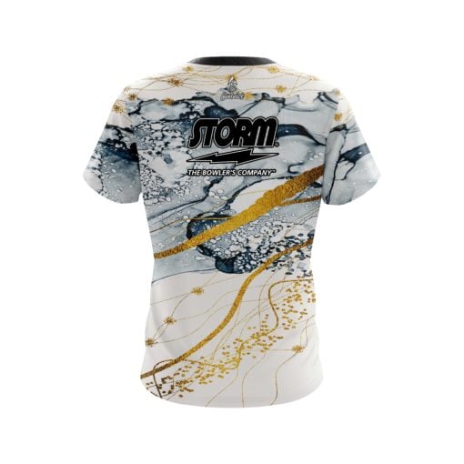 Storm Gold Granite CoolWick Bowling Jersey - Image 2