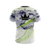 Brunswick Lime Green Granite Coolwick Bowling Jersey - Image 2