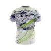 Track Lime Green Granite CoolWick Bowling Jersey - Image 2