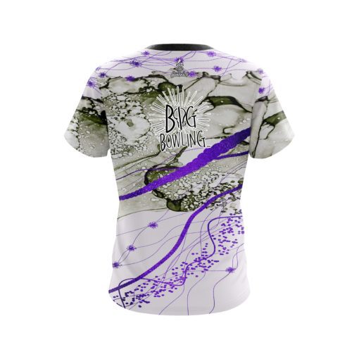 Big Bowling Purple Granite CoolWick Bowling Jersey - Image 2