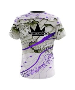 Alternative view of Brunswick Purple Granite Coolwick Bowling Jersey