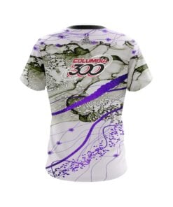 Alternative view of Columbia 300 Purple Granite CoolWick Bowling Jersey