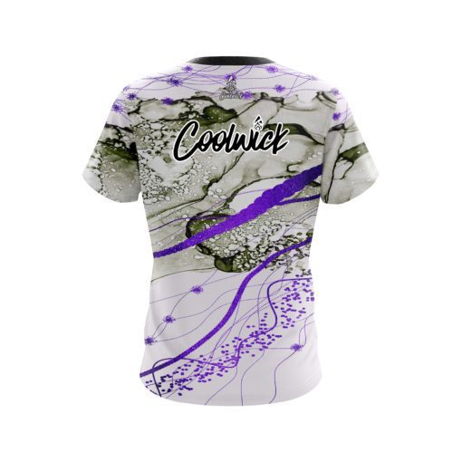Signature Purple Granite CoolWick Bowling Jersey - Image 2