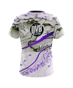 Alternative view of DV8 Purple Granite CoolWick Bowling Jersey