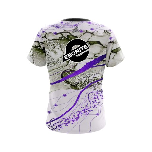 Ebonite Purple Granite CoolWick Bowling Jersey - Image 2