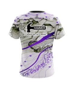 Alternative view of Hammer Purple Granite CoolWick Bowling Jersey