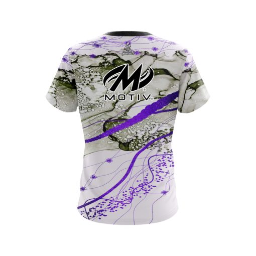 Motiv Purple Granite CoolWick Bowling Jersey - Image 2