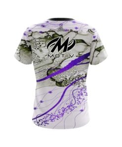 Alternative view of Motiv Purple Granite CoolWick Bowling Jersey