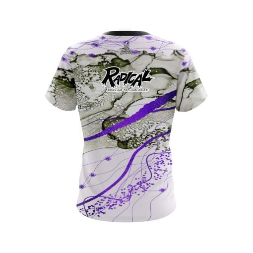 Radical Purple Granite CoolWick Bowling Jersey - Image 2