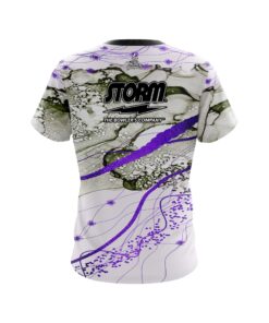Alternative view of Storm Purple Granite CoolWick Bowling Jersey
