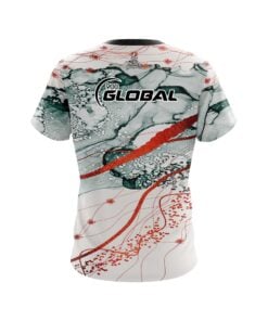 Alternative view of 900 Global Red Granite CoolWick Bowling Jersey