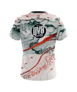 Alternative view of DV8 Red Granite CoolWick Bowling Jersey