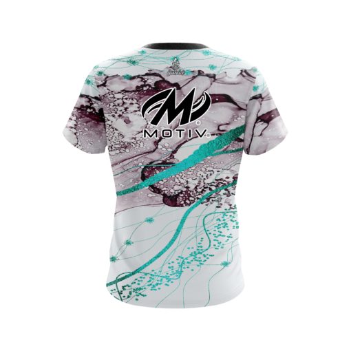Motiv Teal Granite CoolWick Bowling Jersey - Image 2