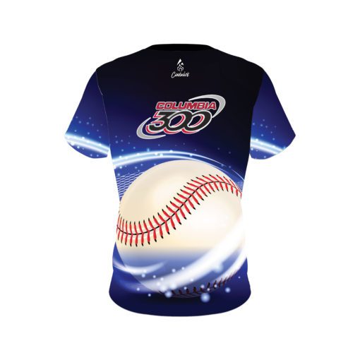 Columbia 300 Mystic Baseball CoolWick Bowling Jersey - Image 2