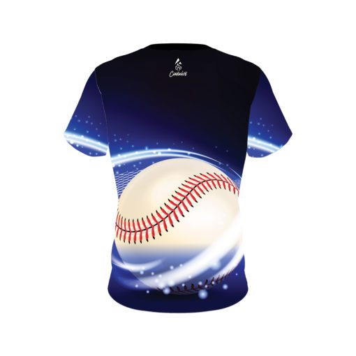 Plain Mystic Baseball CoolWick Bowling Jersey - Image 2